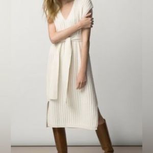MASSIMO DUTTI Italian yard knit maxi dress